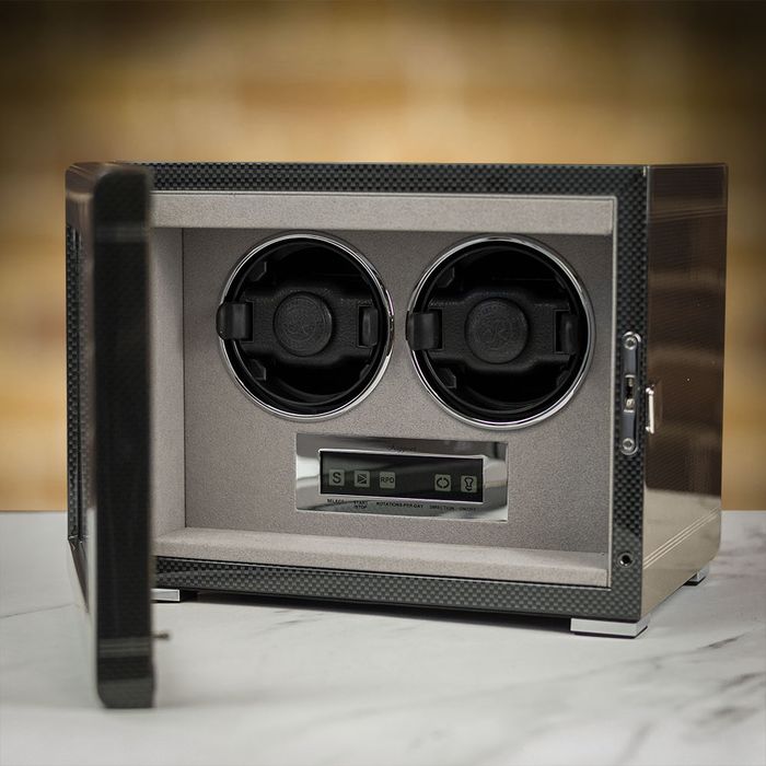 Rapport London Duo Watch Winder - Carbon Fibre main product photo
