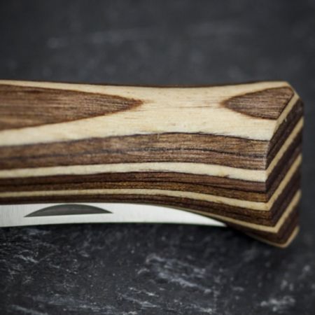 Opinel No.8 Laminated Birch Knife - Brown