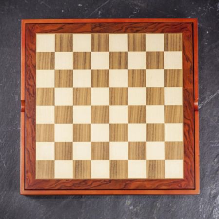 Italfama Wood Chess Board with Storage - Small