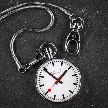 Mondaine Pocket Watch - 43MM