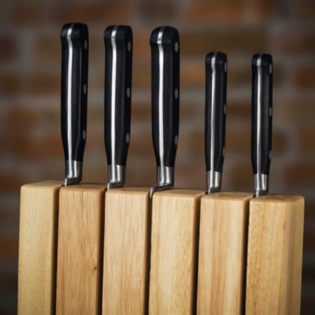 Sabatier Trompette Knife Block with Five Knives